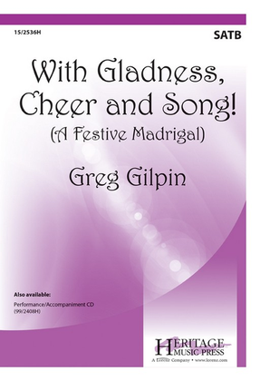 Book cover for With Gladness, Cheer and Song!