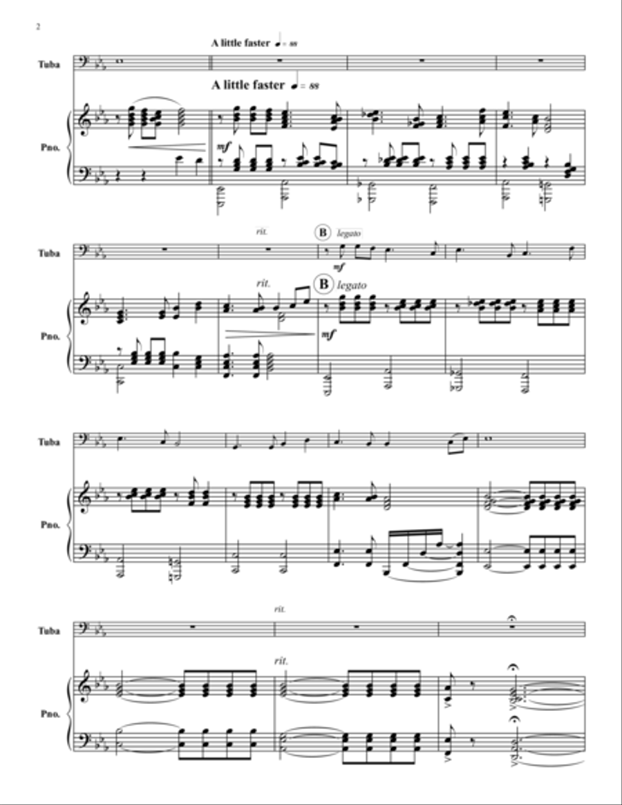Soliloquy for Tuba Soliloquy for Tuba Tuba scores gallery preview page 3