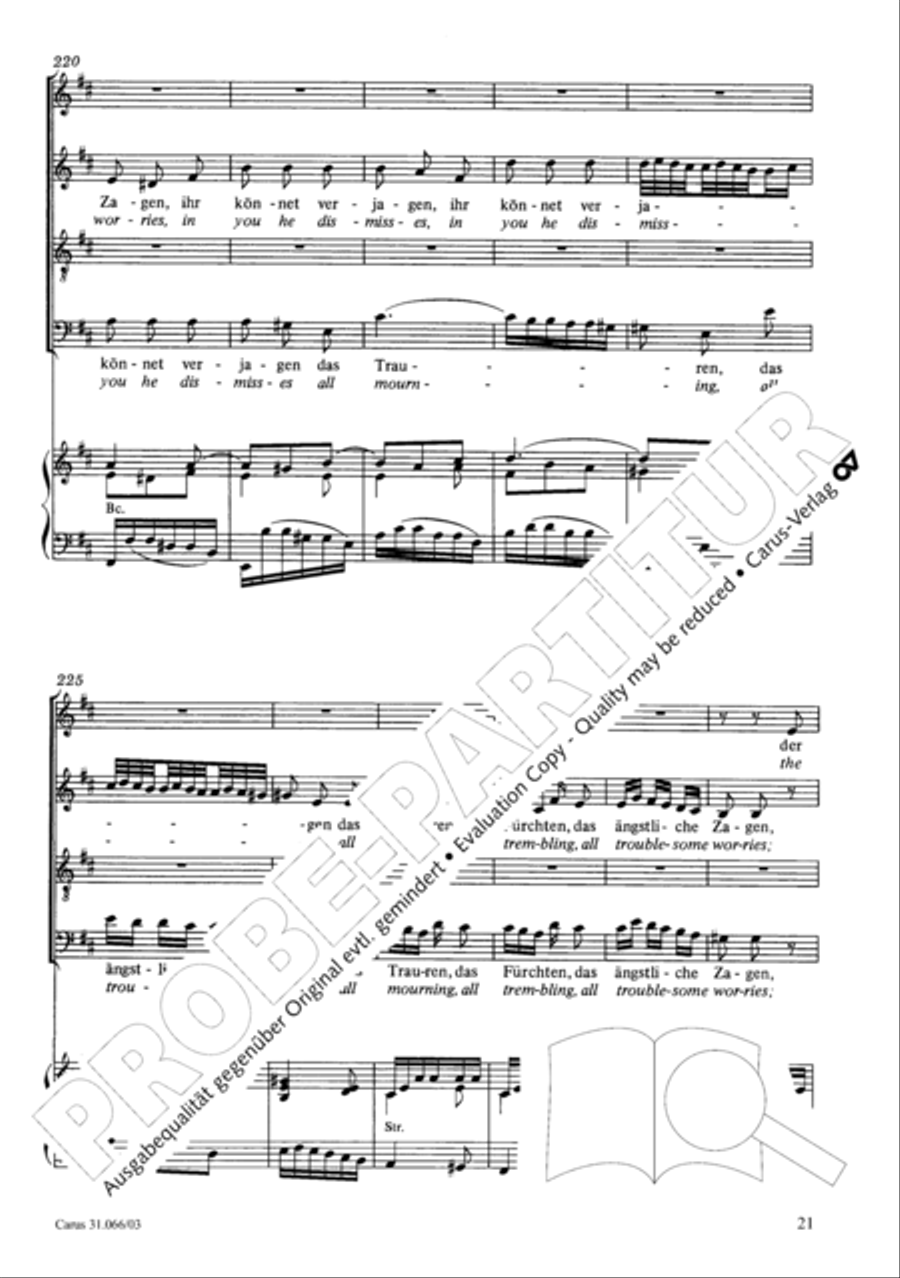 Be joyful, you Christians (Erfreut euch, ihr Herzen) ATB scores gallery preview page 22
