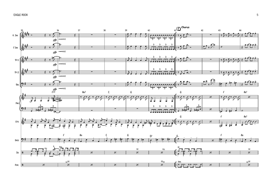 Eagle Rock Large Ensemble scores gallery preview page 5