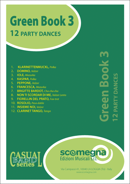 Green Book Vol. 3 - 12 Dance Numbers image number null