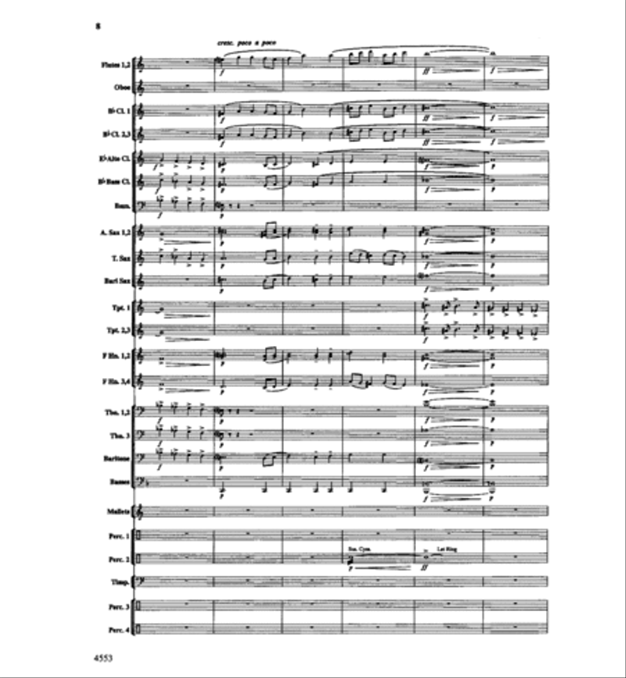 All Things Bright and Beautiful Concert Band scores gallery preview page 8
