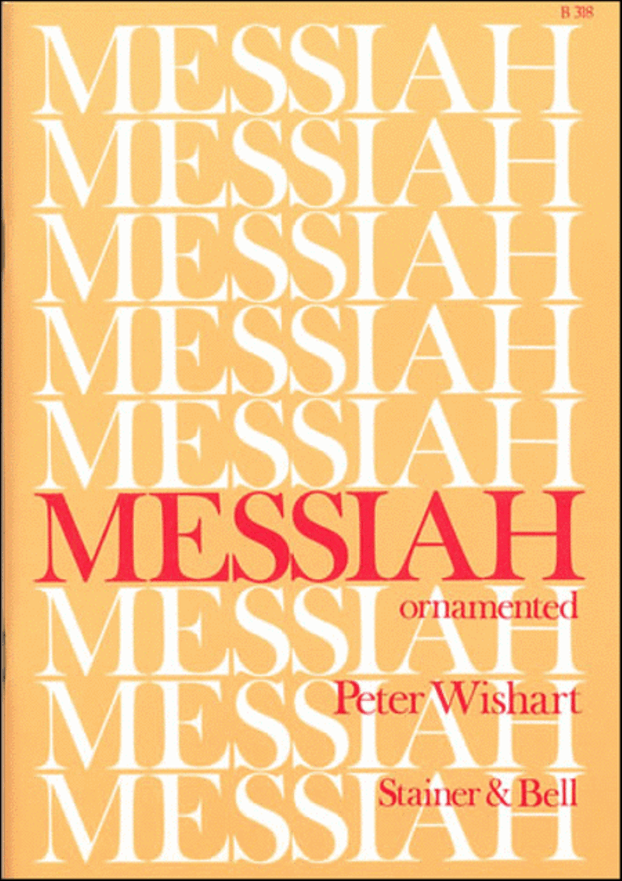 'Messiah' Ornamented (E flat - G) Voice scores gallery preview page 1