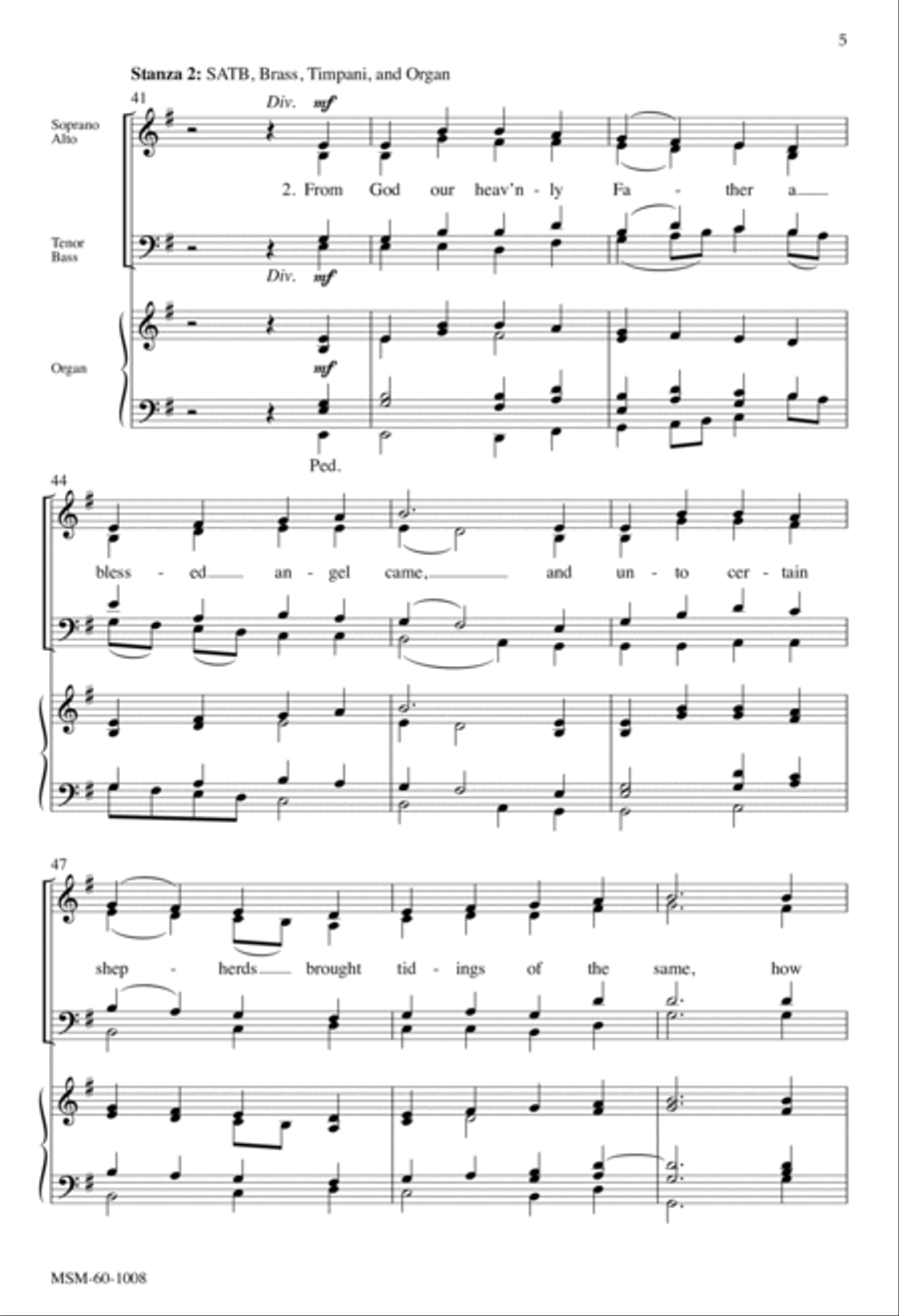 God Rest You Merry, Gentlemen 4-Part scores gallery preview page 5