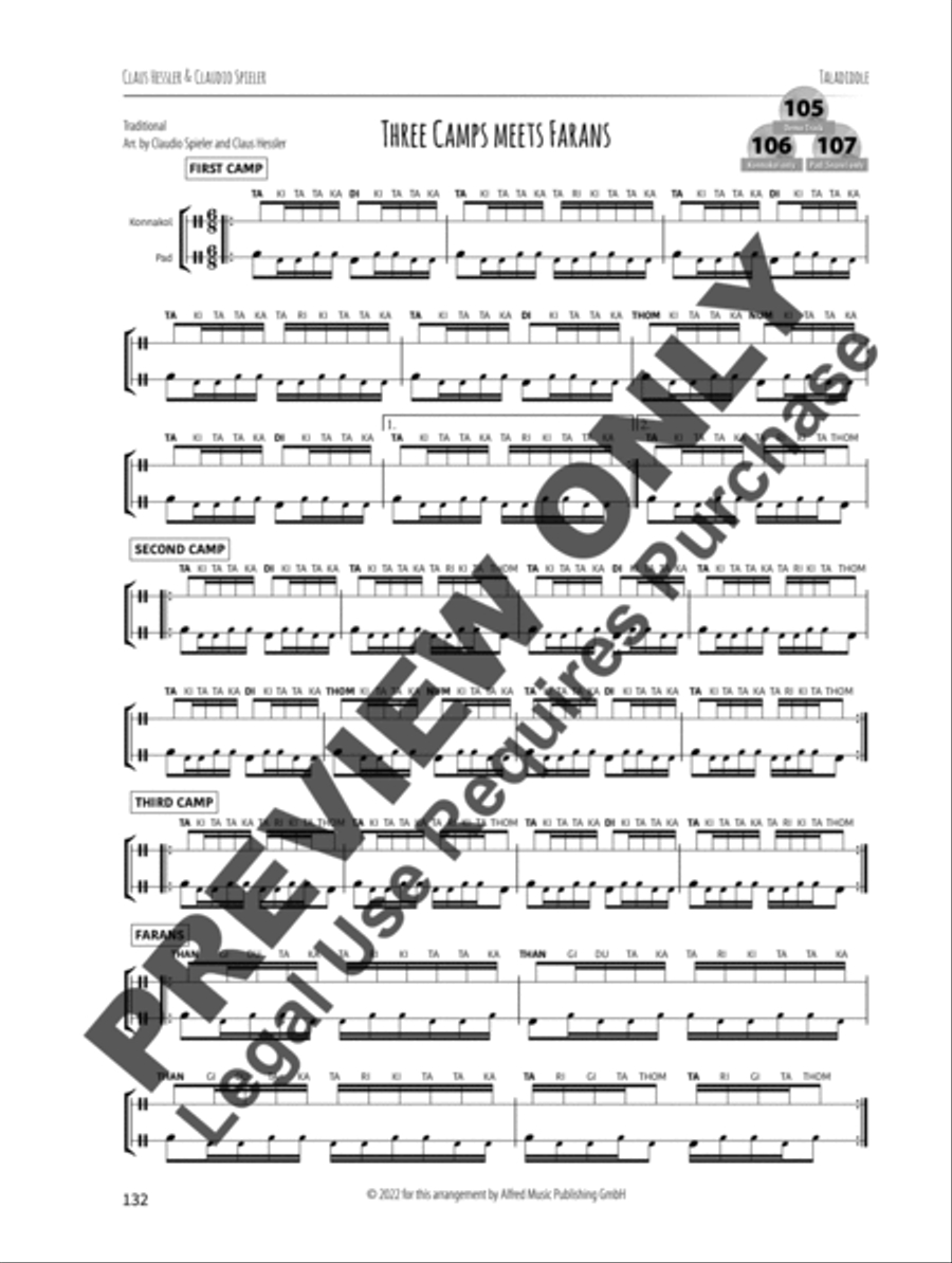 Taladiddle Taladiddle Snare Drum scores gallery preview page 10