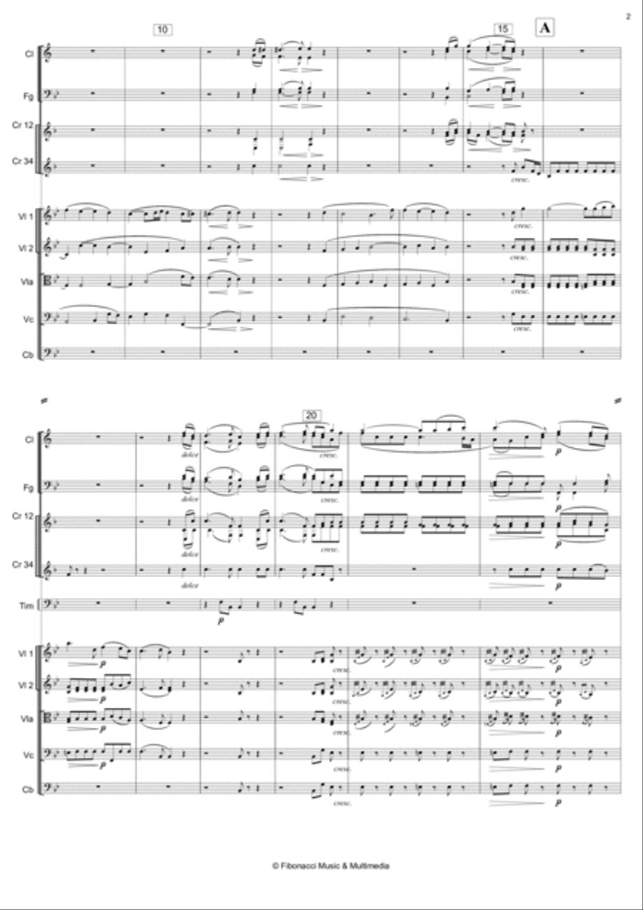 Ode an die Freude - Orchestral Score & Parts Full Orchestra scores gallery preview page 2