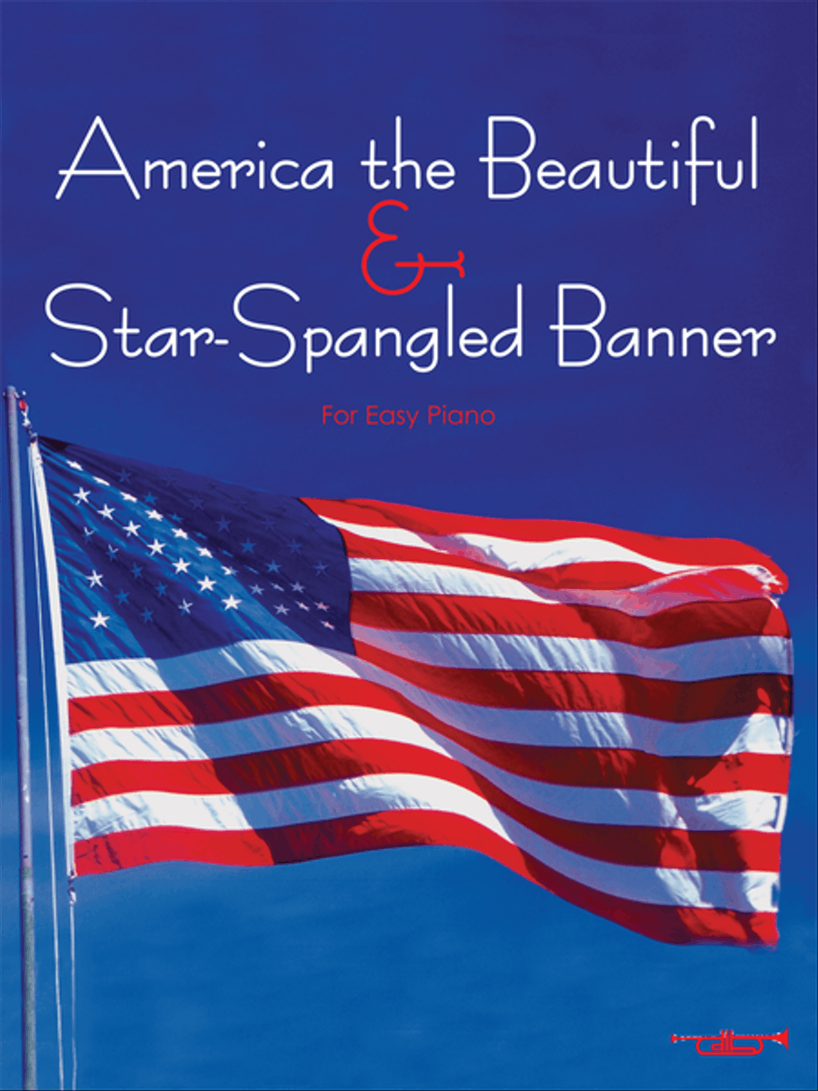 Star Spangled Banner and America the Beautiful for Easy Piano Easy Piano scores gallery preview page 1