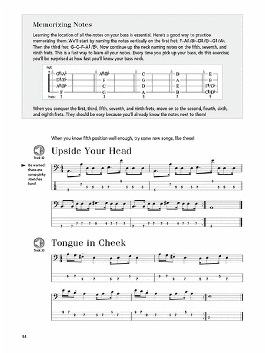 Play Bass Today! – Level 2 Bass Guitar Tablature scores gallery preview page 4