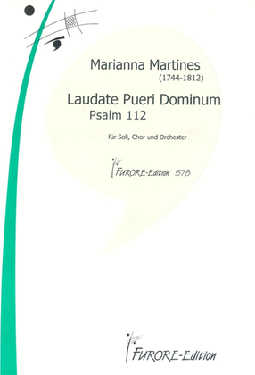 Book cover for Laudate Pueri Dominum. Psalm 112