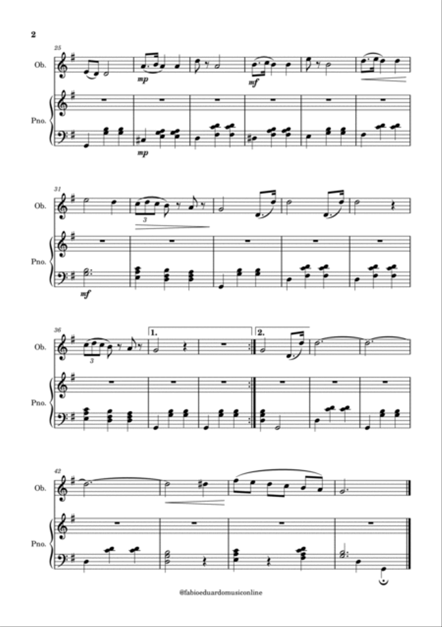 La Donna è Mobile - Rigoletto (Verdi) Piano scores gallery preview page 2