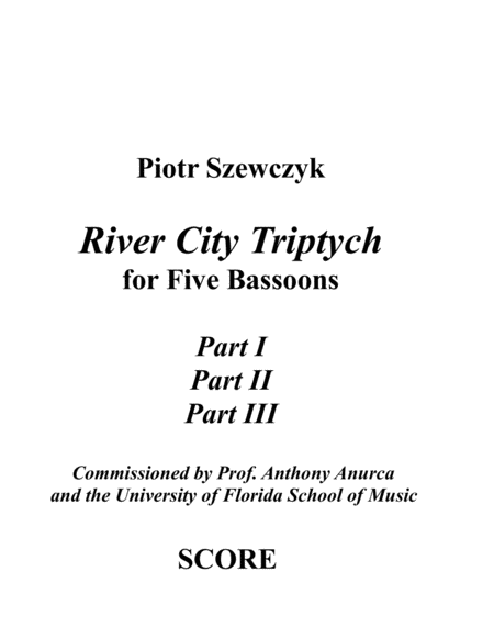 River City Triptych for Five Bassoons image number null