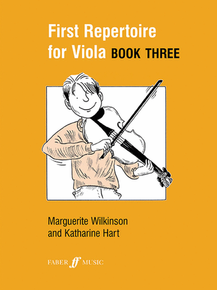 Book cover for First Repertoire for Viola, Book 3