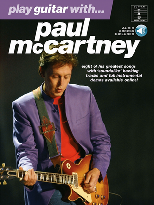 Book cover for Play Guitar With... Paul Mccartney