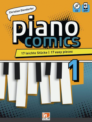 Book cover for Piano Comics 1