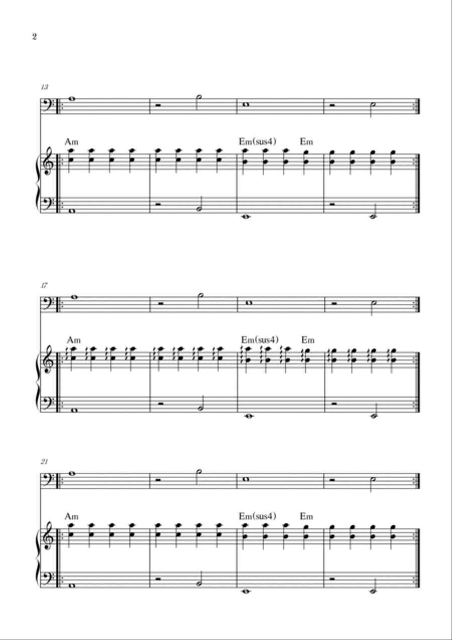 Still D.r.e. Double Bass scores gallery preview page 2