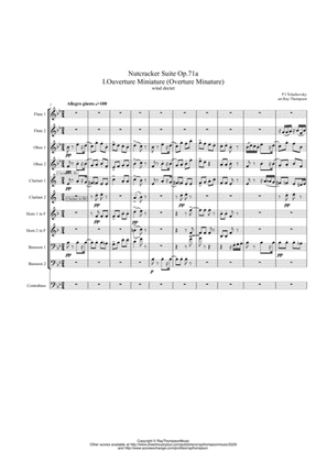 Tchaikovsky: Casse-Noisette (Nutcracker Suite)(Complete) Op.71a - symphonic wind