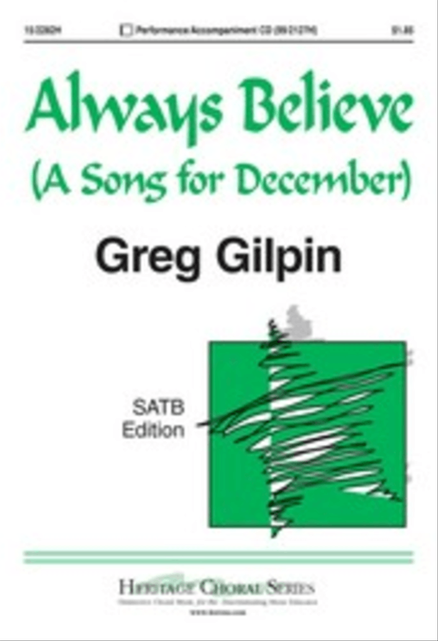 Always Believe 4-Part scores gallery preview page 1