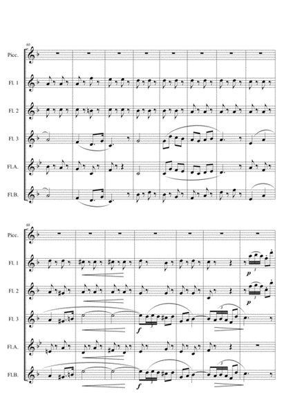 CARMEN PRELUDE for flute choir image number null