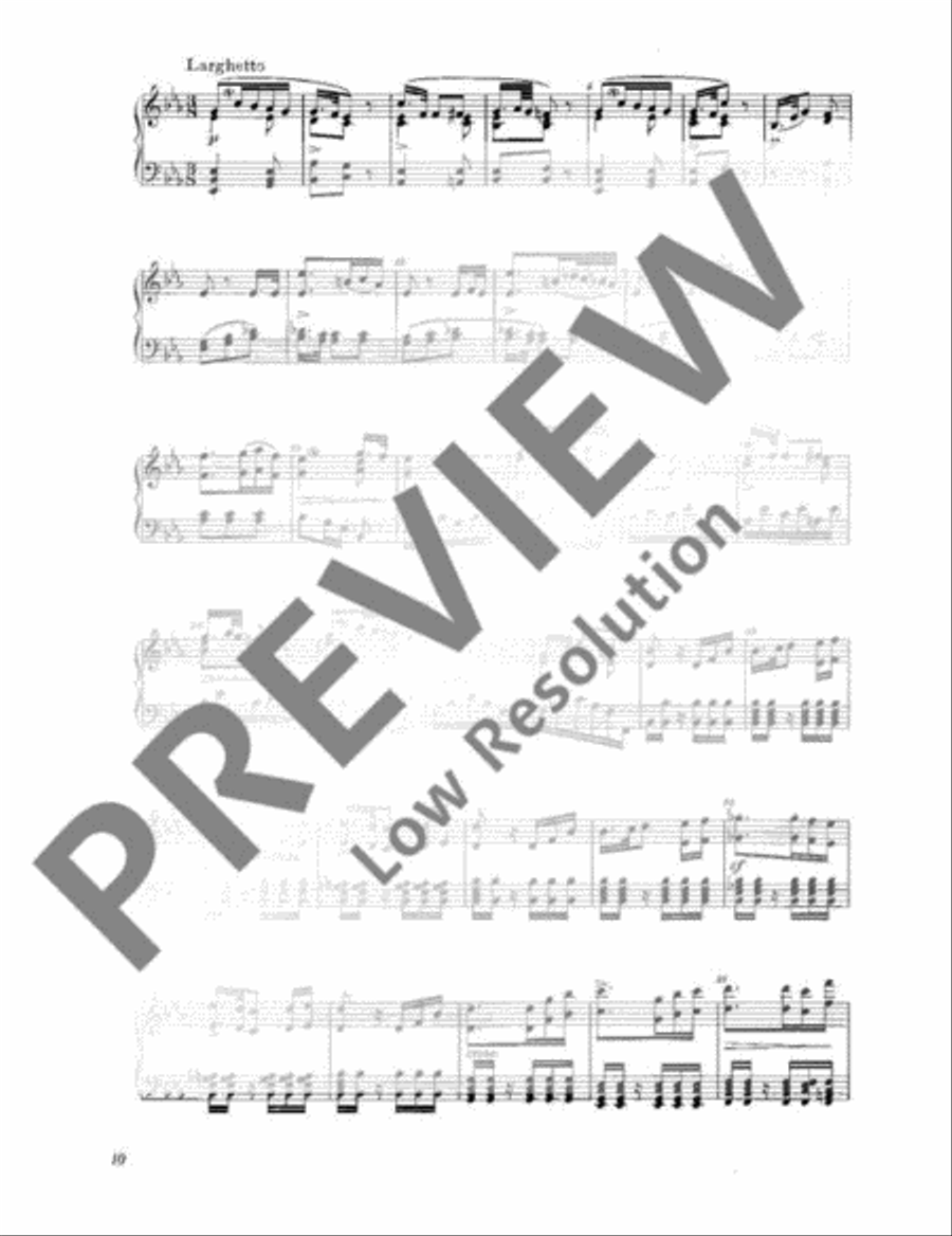 Complete Piano Works Piano Duet scores gallery preview page 17