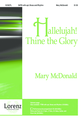 Book cover for Hallelujah! Thine the Glory
