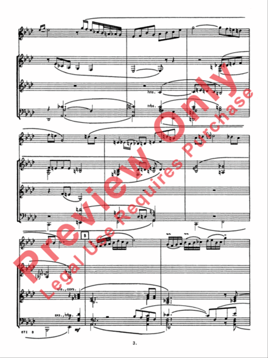 Persuasion Persuasion Concert Band scores gallery preview page 6