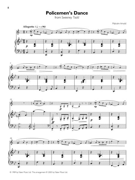 Concert Repertoire for Clarinet