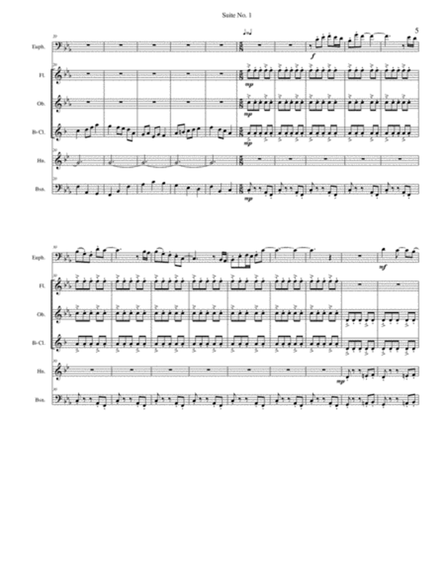 Suite for Euphonium and Woodwind Quintet