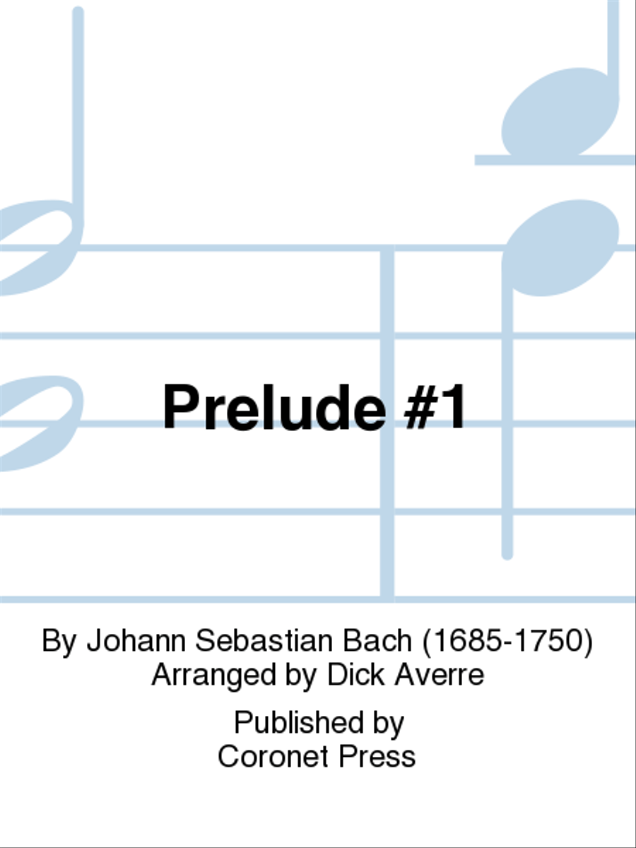Prelude No. 1 Drums scores gallery preview page 1