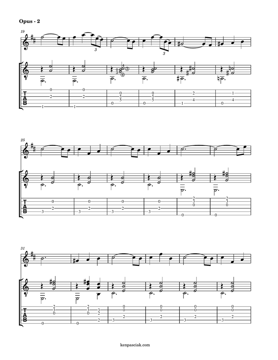 Opus B-Flat Clarinet scores gallery preview page 4