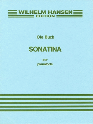 Book cover for Sonatina For Piano