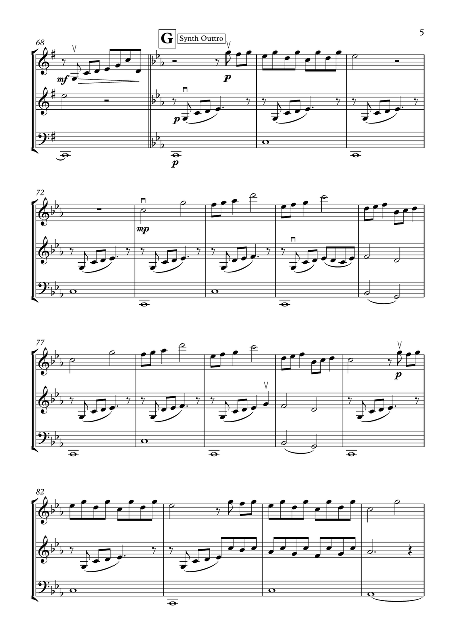 Underground String Trio scores gallery preview page 6