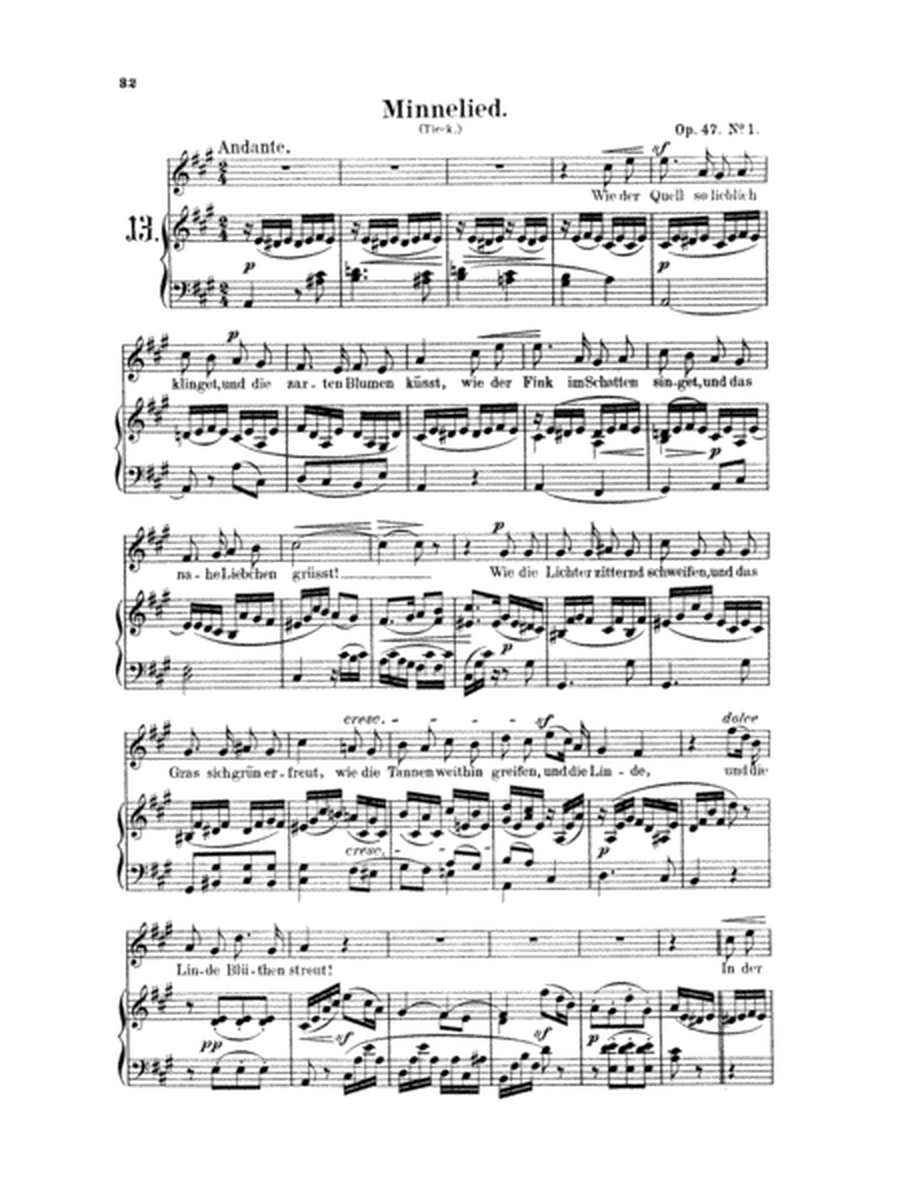 Mendelssohn: 79 Songs, High Voice (German)