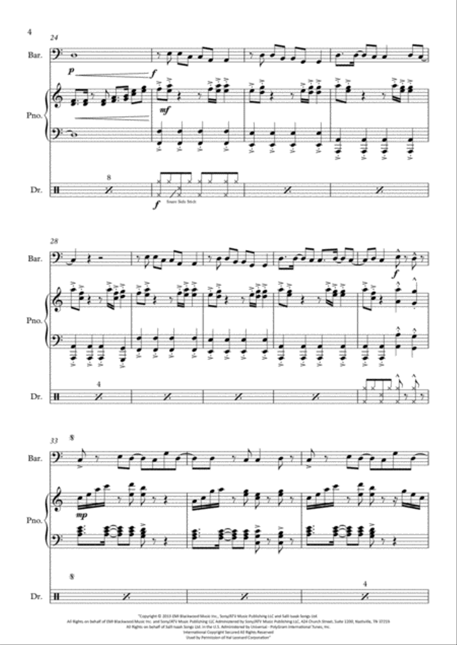 Rather Be Small Ensemble scores gallery preview page 5