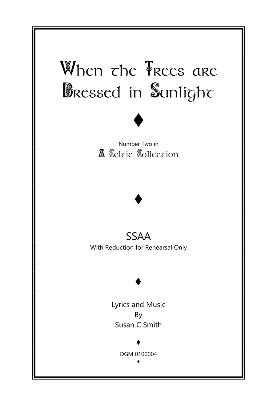 When the Trees are Dressed in Sunlight SSAA scores gallery preview page 1