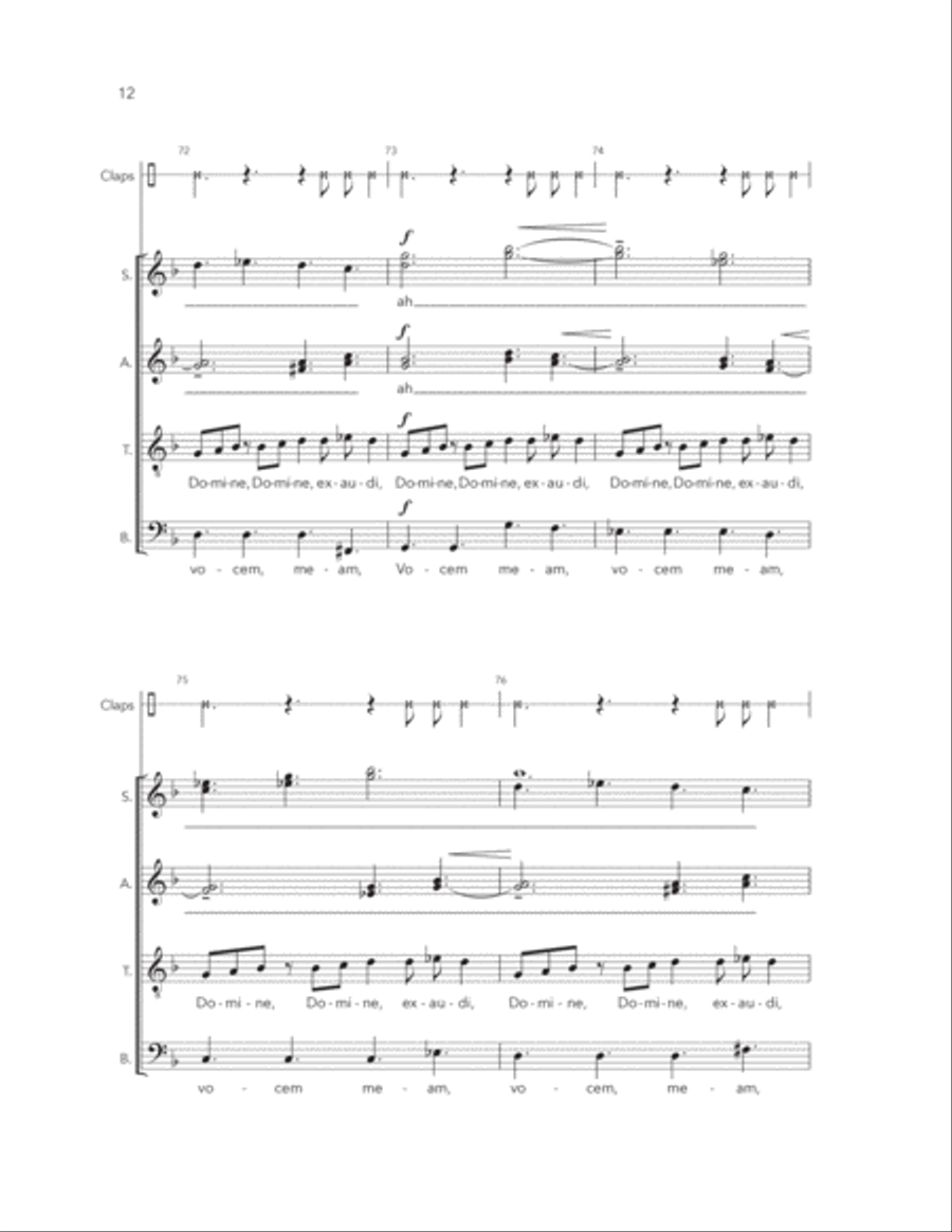De Profundis De Profundis Divisi scores gallery preview page 10
