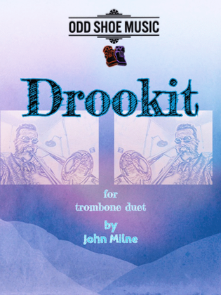 Book cover for Drookit for Trombone duet