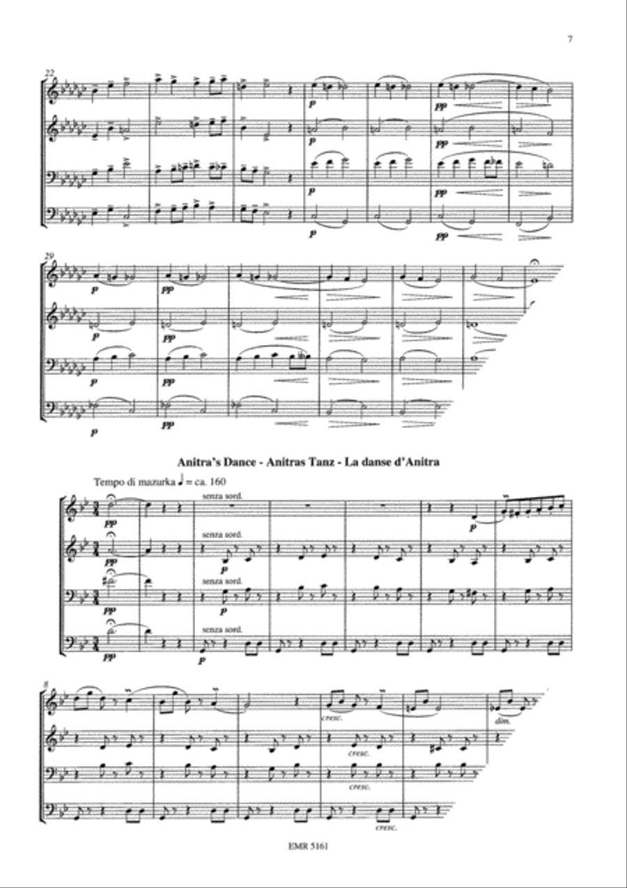 Peer Gynt Peer Gynt Brass Ensemble scores gallery preview page 5