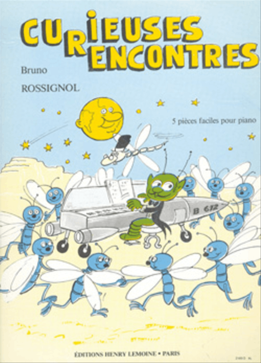 Curieuses Rencontres Piano Solo scores gallery preview page 1