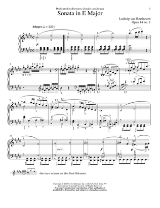 Piano Sonata No. 9, Op. 14, No. 1