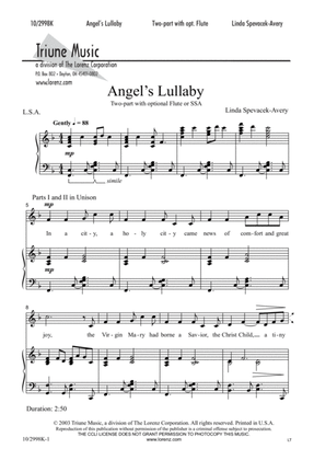 Book cover for Angels Lullaby