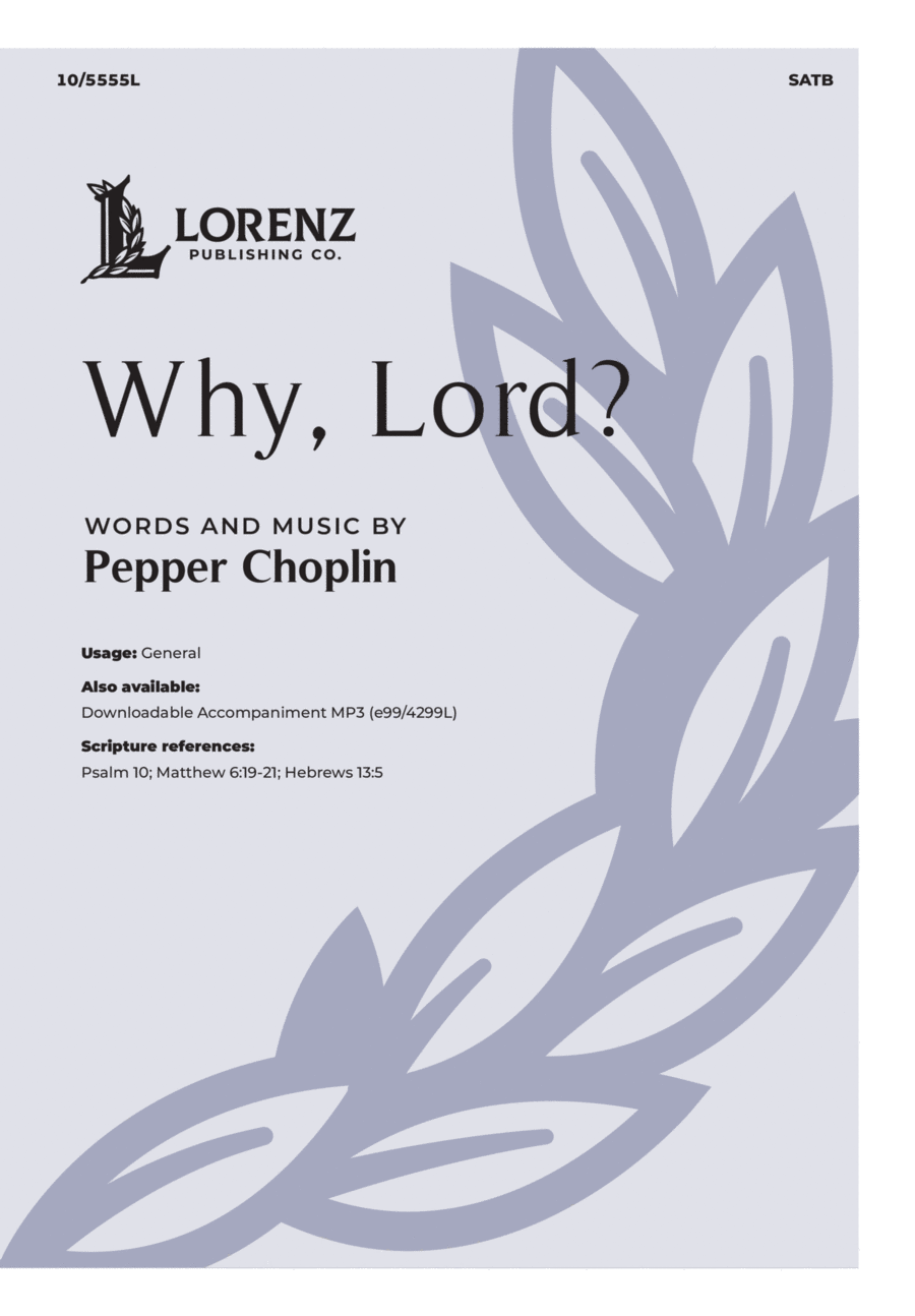 Book cover for Why, Lord?