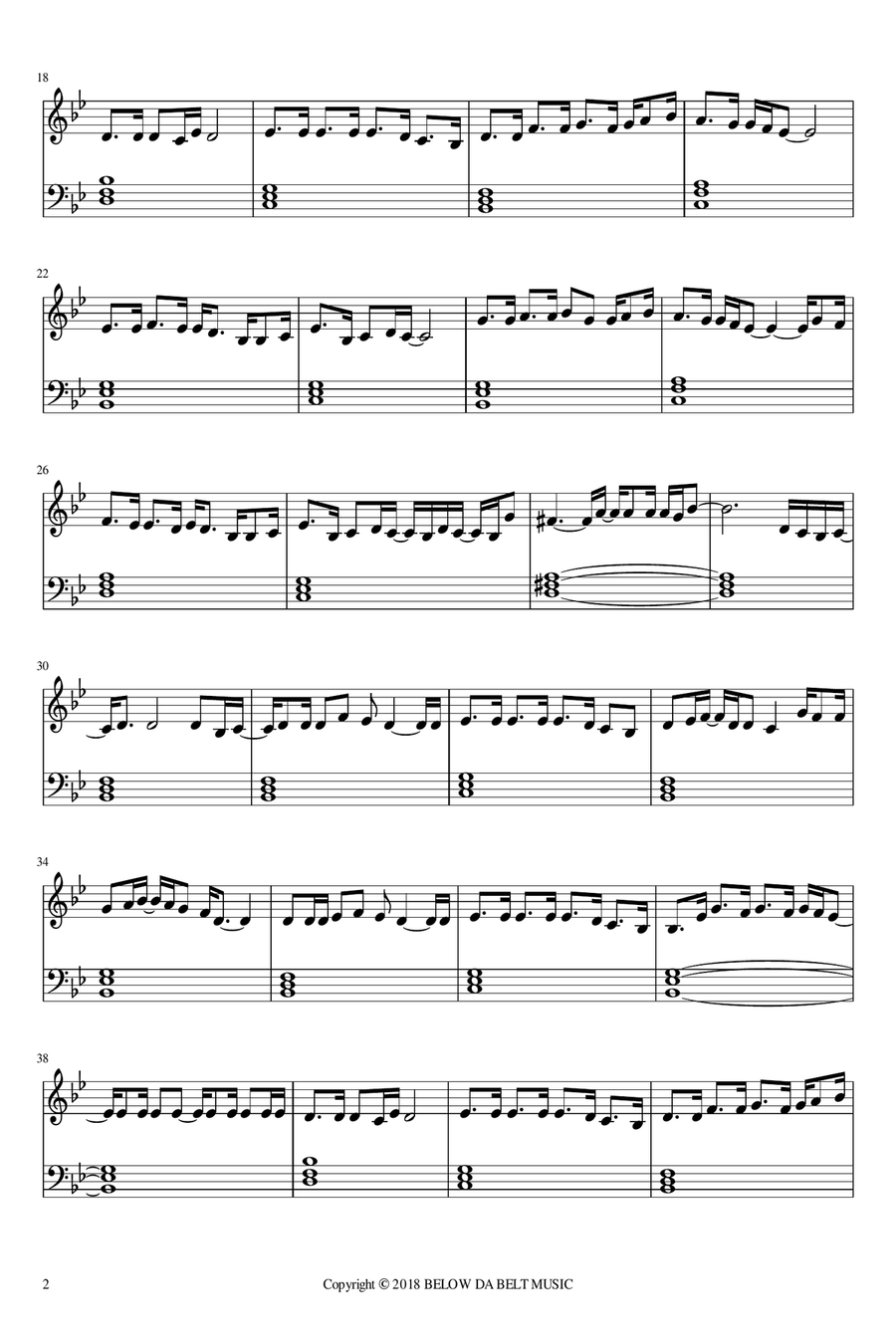 Era La Musica Piano Solo scores gallery preview page 2