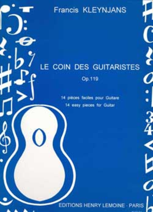 Book cover for Coin des guitaristes Op. 119