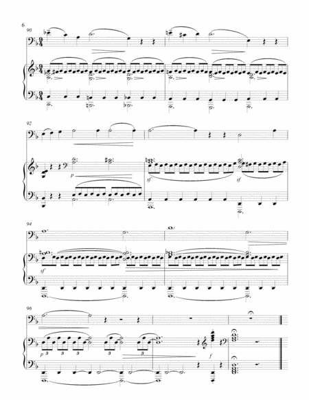 Four Serious Songs for Trombone or Bass Trombone & Piano