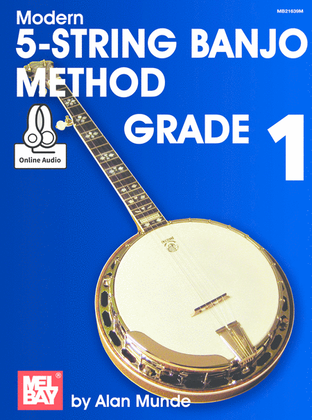 Book cover for Modern 5-String Banjo Method Grade 1