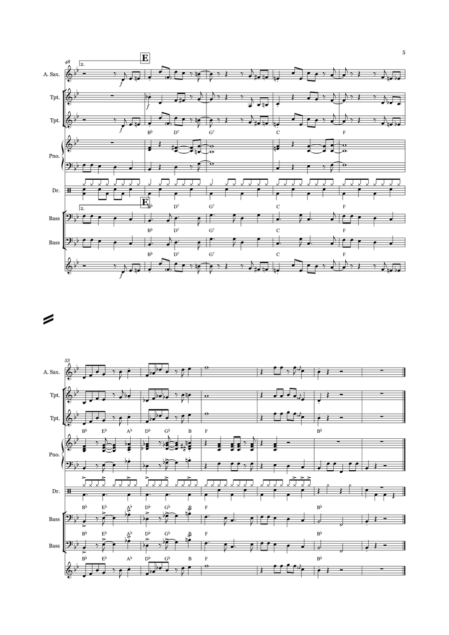 Spanish Flea Small Ensemble scores gallery preview page 5