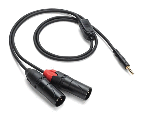 Tourtek Pro – 1/8″ TRS (Stereo) to Dual XLR (Male) Cable