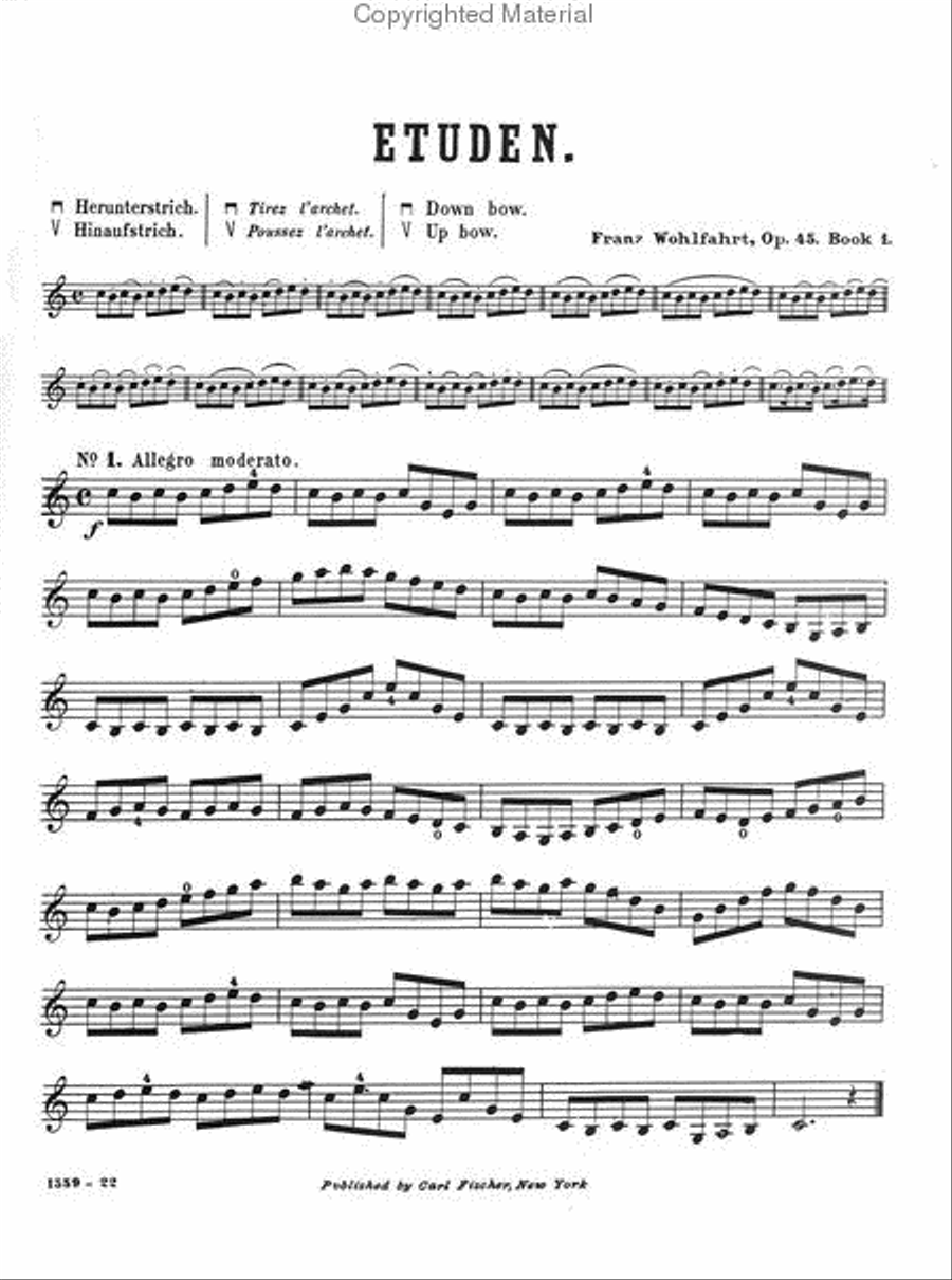 Sixty Etudes Sixty Etudes Violin scores gallery preview page 2