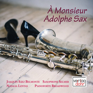 Book cover for À Monsieur Adolphe Sax