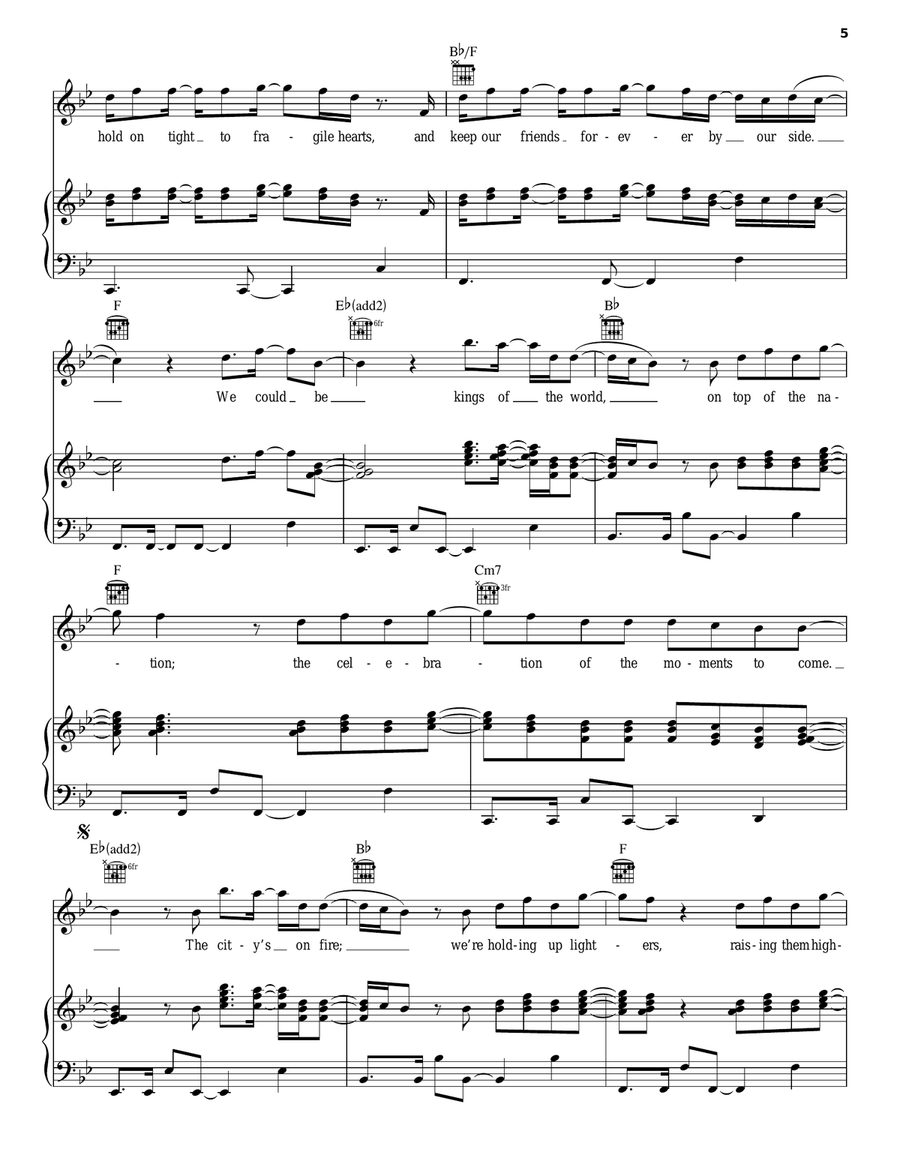 New Years Day New Years Day A Cappella scores gallery preview page 5